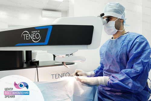 Эксимерный лазер Teneo. Новейшая установка для лазерной коррекции зрения.